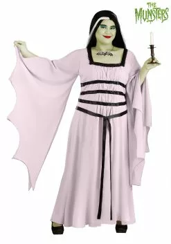 Bluenet Womens Plus Size Lily Munster Costume