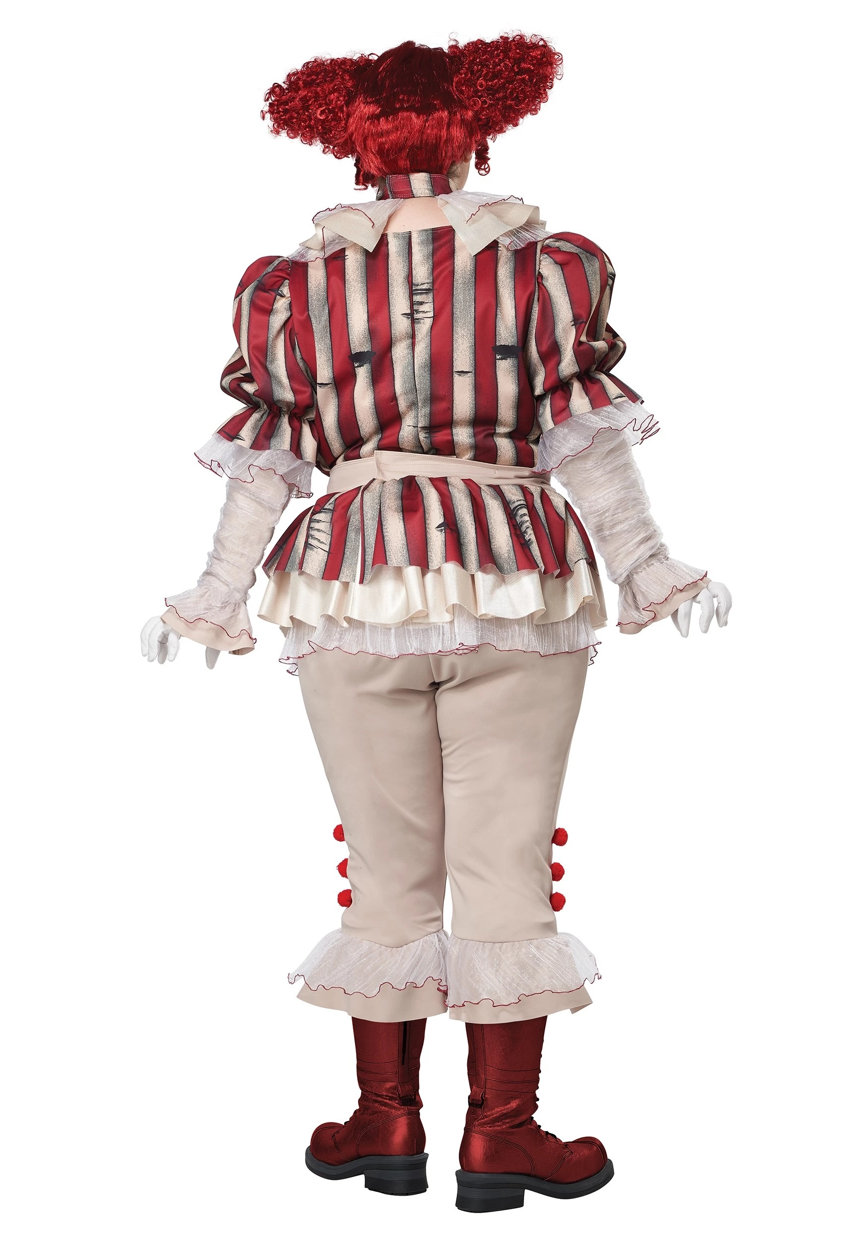 California Costume Collection Women's Plus Size Sadistic Clown Costume 4 California Costume Collection Women's Plus Size Sadistic Clown Costume - Image 2