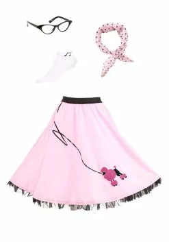 Fun Costumes Plus Size Women's Sock Hop Kit -Disguise Store womens plus size sock hop kit alt 1