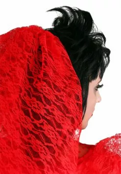 Fun Costumes Red Gothic Wedding Dress Costume -Disguise Store womens red gothic wedding dress alt 3