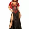 Roma Women's Sexy Blood Lusting Vampire Costume 1 Roma Women's Sexy Blood Lusting Vampire Costume -Disguise Store womens sexy blood lusting vampire costume
