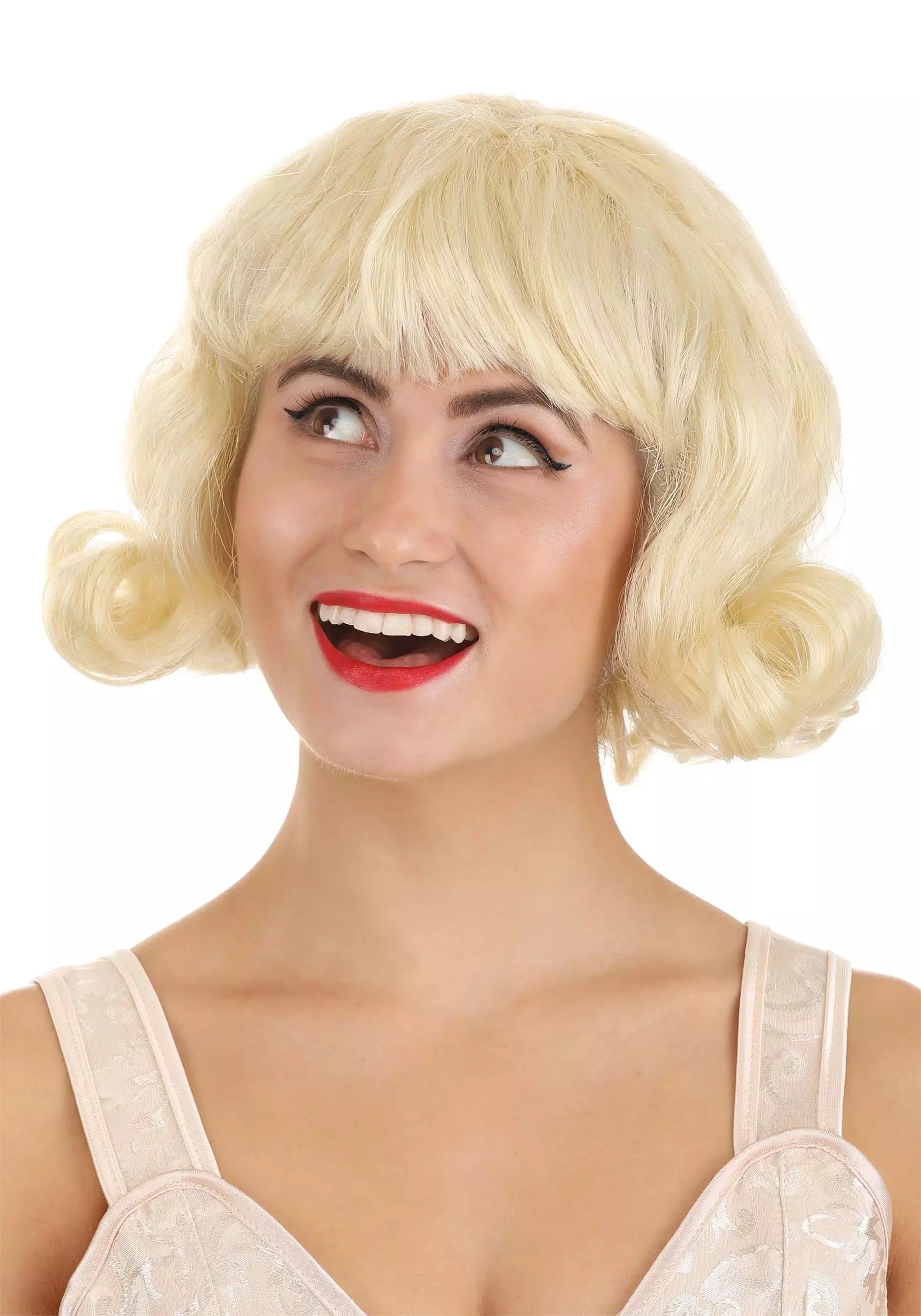 Seasons (HK) Ltd. Short Blonde 50s Wig For Women 3 Seasons (HK) Ltd. Short Blonde 50s Wig For Women