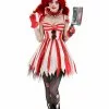 Fun Costumes Sinister Circus Clown Costume For Women -Disguise Store womens sinister circus clown costume