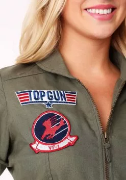 LEG AVENUE Top Gun Flight Dress Costume 15 LEG AVENUE Top Gun Flight Dress Costume -Disguise Store womens top gun flight dress alt 2