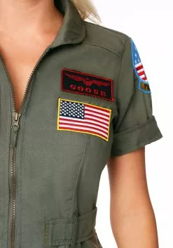 LEG AVENUE Top Gun Flight Dress Costume 16 LEG AVENUE Top Gun Flight Dress Costume -Disguise Store womens top gun flight dress alt 4