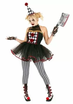Armada Twisted Clown Costume For Women