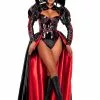 Roma Women's Underworld Evil Queen Costume -Disguise Store womens underworld evil queen