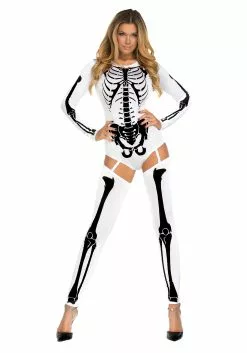 Forplay Women's White Bad To The Bone Costume