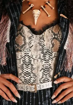 A Leading Role Witch Doctor Costume For Women -Disguise Store womens witch doctor costume alt 6