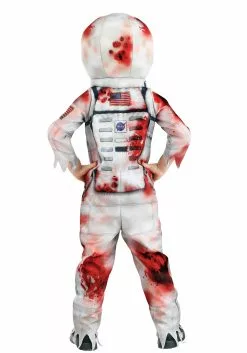 Fun Costumes Zombie Astronaut Kid's Costume 17 Fun Costumes Zombie Astronaut Kid's Costume -Disguise Store zombie astronaut costume alt 7