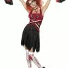 Smiffys Women's Zombie Cheerleader Costume Dress 2 Smiffys Women's Zombie Cheerleader Costume Dress -Disguise Store zombie cheerleader costume