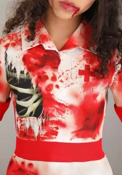 Fun Costumes Zombie Nurse Girl's Costume 10 Fun Costumes Zombie Nurse Girl's Costume -Disguise Store zombie nurse costume alt 2