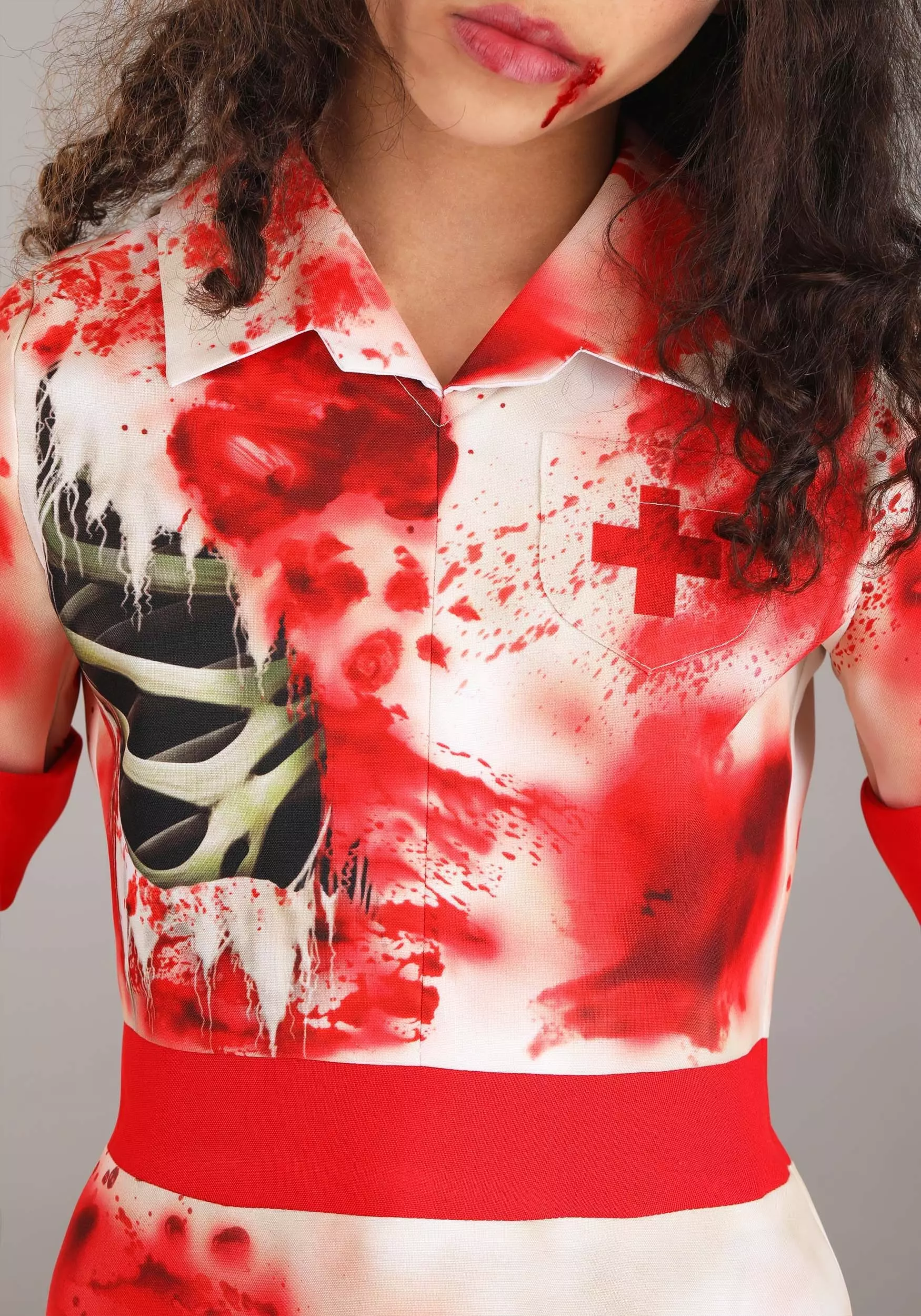 Fun Costumes Zombie Nurse Girl's Costume 5 Fun Costumes Zombie Nurse Girl's Costume - Image 3