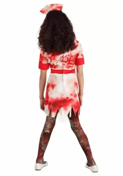 Fun Costumes Zombie Nurse Girl's Costume 13 Fun Costumes Zombie Nurse Girl's Costume -Disguise Store zombie nurse costume alt 5