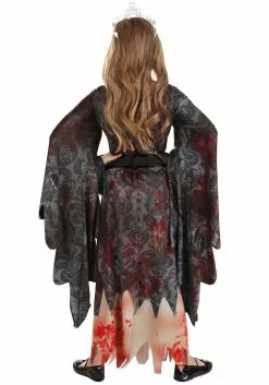 Fun Costumes Zombie Princess Kid's Costume 11 Fun Costumes Zombie Princess Kid's Costume -Disguise Store zombie princess costume alt 4