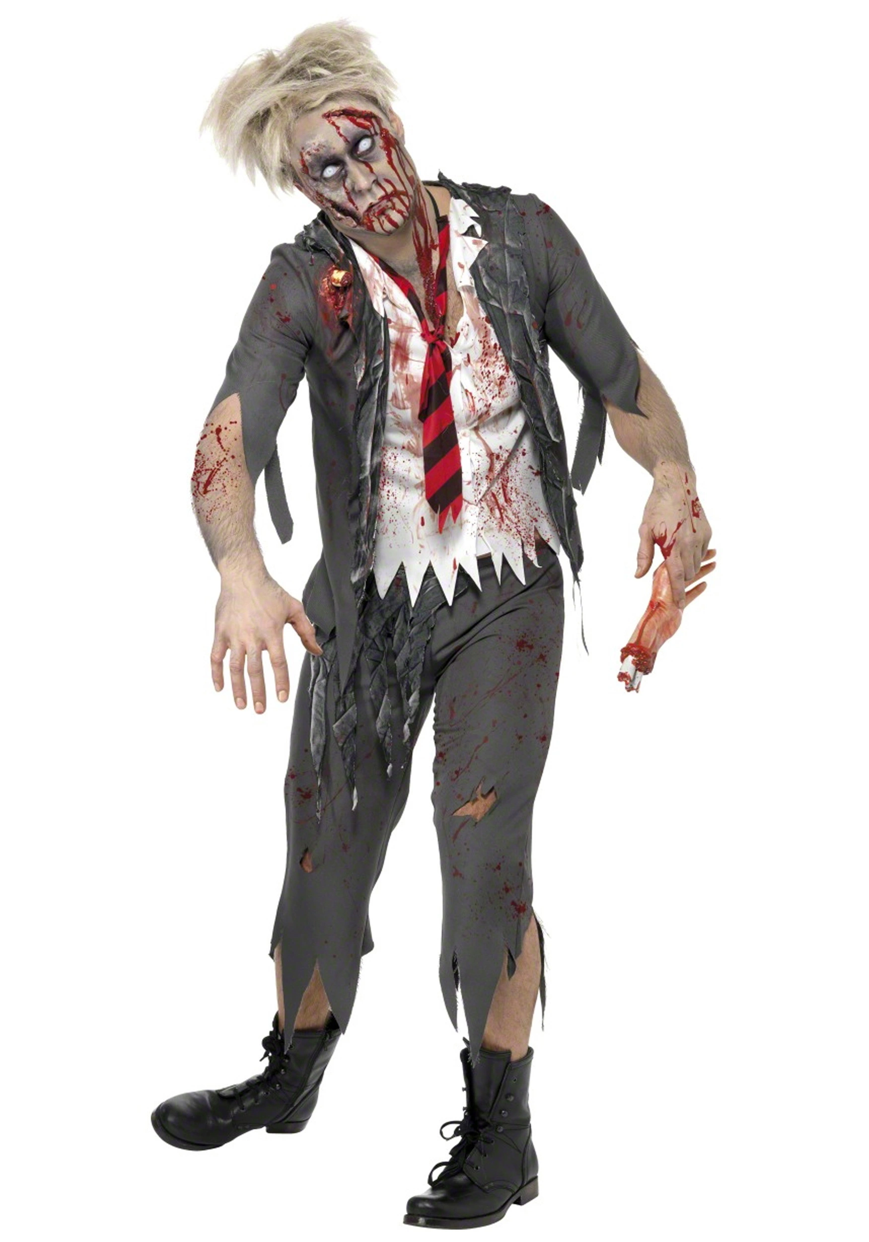 Smiffys Zombie School Boy Costume 3 Smiffys Zombie School Boy Costume